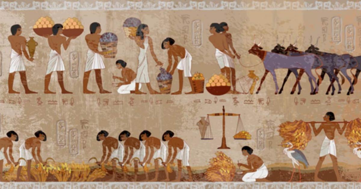 ۶ حقیقت شگفت انگیز درباره زندگی بردگان مصری