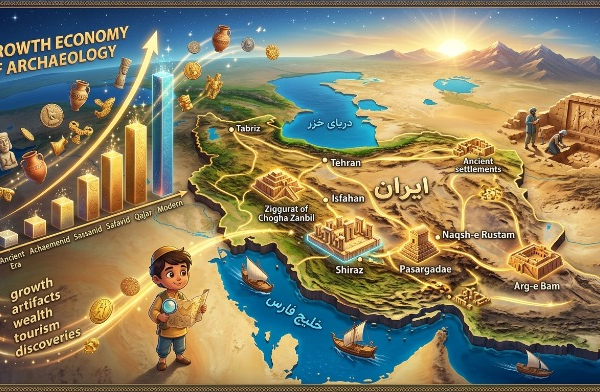 مدل ساختاری و اقتصادی کاوش زنده باستان شناسی و توسعه بومی