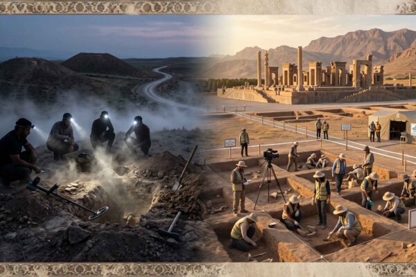 از گنج یابی تا واگذاری حریم تخت جمشید